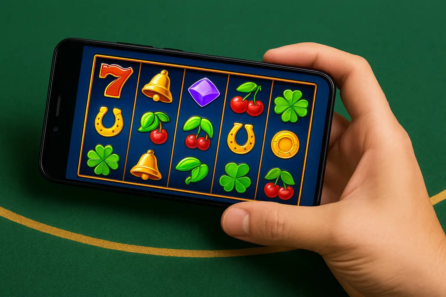 Smartphone screen showing BigDrago casino games running smoothly in a mobile browser